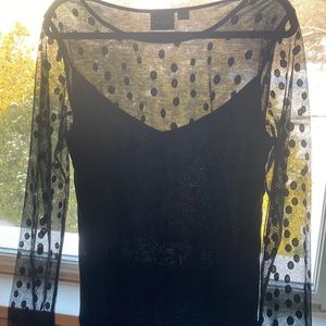 Tribal 2 layer large top with sheet sleeves